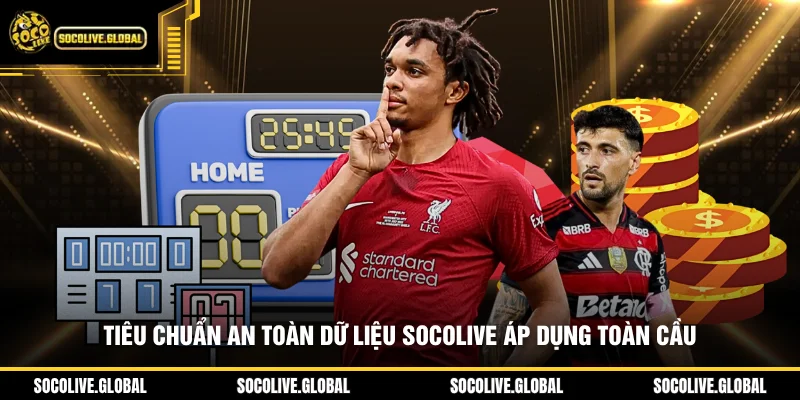 Tiêu chuẩn an toàn dữ liệu Socolive áp dụng toàn cầu